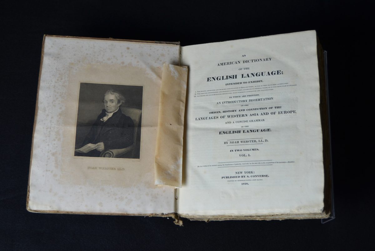 John jay homestead webster s dictionary 1828 